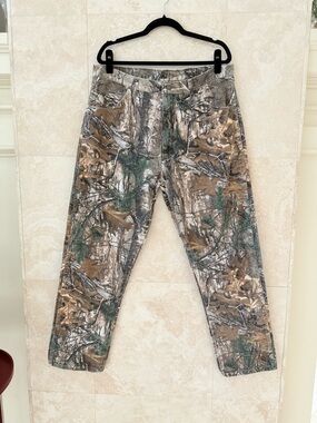 Wrangler Pro Gear Realtree Camo Straight Leg Jeans Pants 40x32 NWOT